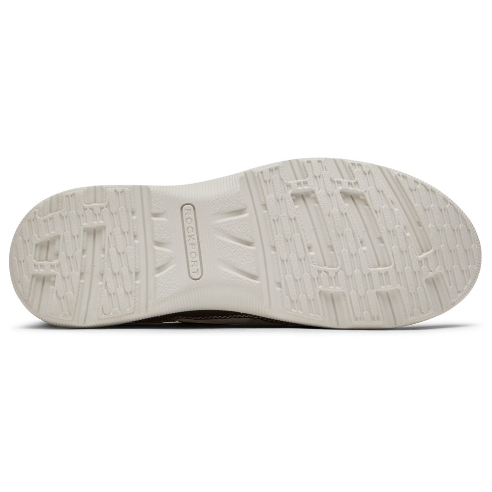 Sapato Vela Rockport Homem Branco/Pretas - Truflex Hybrid Gore - 24610VIJR